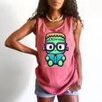 Book Lover Frankenstein's Monster With Reading Glasses Comfort Colors Tank Top Watermelon