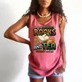 Bookworm If It Involves Books And Tea Lover Reading Premium Tri-Blend Comfort Colors Tank Top Watermelon