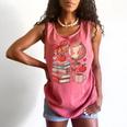 Coquette Teacher School Supplies Bows Books Globe Apple Cute Comfort Colors Tank Top Watermelon