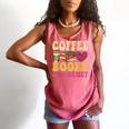 Crochet Coffee Reading Books Crocheter Crocheting Comfort Colors Tank Top Watermelon