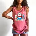 Cute Christmas A Penguin Reading Book Snowflake Hot Teacher Comfort Colors Tank Top Watermelon