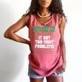 Dad Joke Why Was The Math Book Sad Pun Dad Jokes Comfort Colors Tank Top Watermelon