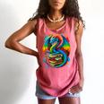 Dragon Reading Colorful Fantasy Book Lover Comfort Colors Tank Top Watermelon Dragon Reading Colorful Fantasy Book Lover Comfort Colors Tank Top Watermelon
