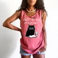 First Of All I’m A Delight Cute Cat Books Coffee Humor Comfort Colors Tank Top Watermelon