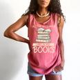 All The Good Men Are In My Books Romance Novel Comfort Colors Tank Top Watermelon
