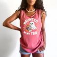 Haunted By My TBR Cute Ghost Book Reading Teacher Halloween Comfort Colors Tank Top Watermelon
