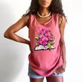 Orchids Flowers Book Floral Comfort Colors Tank Top Watermelon Orchids Flowers Book Floral Comfort Colors Tank Top Watermelon