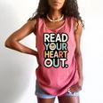 Read Your Heart Out Book Lover Quote Men Women Comfort Colors Tank Top Watermelon Read Your Heart Out Book Lover Quote Men Women Comfort Colors Tank Top Watermelon