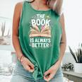 The Book Is Always Better Comfort Colors Tank Top Violet