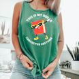 This Is My Book Character Costume- Dabbing Book Kids Comfort Colors Tank Top Violet
