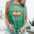 Book Hangover Literature Book Reading Books Reader Comfort Colors Tank Top Violet