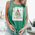 All Booked For Christmas Book Xmas Tree Coquette Bow Lights Comfort Colors Tank Top Violet All Booked For Christmas Book Xmas Tree Coquette Bow Lights Comfort Colors Tank Top Violet