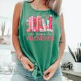 All Booked For Valentine Book Reading Women Girl Teacher Comfort Colors Tank Top Violet