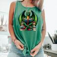 Books Dragon Reading Book Comfort Colors Tank Top Violet Books Dragon Reading Book Comfort Colors Tank Top Violet