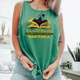 Some Books Stay With You Forever Baby Panther Book Comfort Colors Tank Top Violet