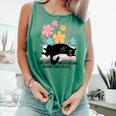 Cat Meme I Like Cats And Books And Maybe Three People Comfort Colors Tank Top Violet