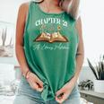 Chapter 21 Years Old 21st Birthday Wildflower Book Lover Premium Tri-Blend Comfort Colors Tank Top Violet