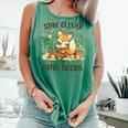 Cute Fox Stay Clever Read Books For Librarian Or Bookworm Comfort Colors Tank Top Violet Cute Fox Stay Clever Read Books For Librarian Or Bookworm Comfort Colors Tank Top Violet