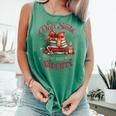 Dear Santa Only My Books Were Naughty Comfort Colors Tank Top Violet