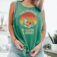 Easily Distracted By Sloths And Books Comfort Colors Tank Top Violet Easily Distracted By Sloths And Books Comfort Colors Tank Top Violet