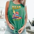 Fully Booked But I Am Ok Book Lover Reading Author Comfort Colors Tank Top Violet