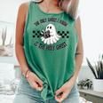The Only Ghost I Know Is The Holy Ghost Ghost Read Book Comfort Colors Tank Top Violet
