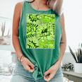 Green Comic Book Green Graphic Comfort Colors Tank Top Violet
