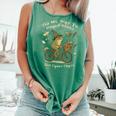 On My Way To Hoard Books And Cause Chaos Tom Foolery Frog Comfort Colors Tank Top Violet