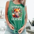 I'd Rather Be Reading Cute Fox Book Lover Reader Bookworm Comfort Colors Tank Top Violet I'd Rather Be Reading Cute Fox Book Lover Reader Bookworm Comfort Colors Tank Top Violet