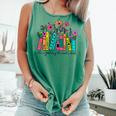 It's A Good Day To Read A Book Floral Book Lovers Librarian Comfort Colors Tank Top Violet