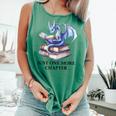 Just One More Chapter Book Dragon Reading Book Lover Bookish Comfort Colors Tank Top Violet Just One More Chapter Book Dragon Reading Book Lover Bookish Comfort Colors Tank Top Violet