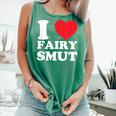 I Love Fairy Smut Book Lover Saying Comfort Colors Tank Top Violet I Love Fairy Smut Book Lover Saying Comfort Colors Tank Top Violet