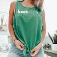 Minimalist Book Lover Book Nerd Comfort Colors Tank Top Violet Minimalist Book Lover Book Nerd Comfort Colors Tank Top Violet