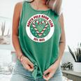 North Pole Book Club Shirt Candy Cane Christmas Comfort Colors Tank Top Violet