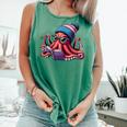 Octopus Reading Book Kraken Book Lover Comfort Colors Tank Top Violet Octopus Reading Book Kraken Book Lover Comfort Colors Tank Top Violet