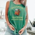 I Read Books And I Know Things l Book Reading Comfort Colors Tank Top Violet