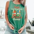 Reading Gnomes Cute Easily Distracted By Books And Gnomes Comfort Colors Tank Top Violet Reading Gnomes Cute Easily Distracted By Books And Gnomes Comfort Colors Tank Top Violet