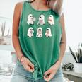 Retro Ghost Reading Books Halloween Bookish Ghost Bookworm Comfort Colors Tank Top Violet Retro Ghost Reading Books Halloween Bookish Ghost Bookworm Comfort Colors Tank Top Violet