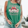 Retro Read Your Heart Out Valentine’s Day Teacher Book Lover Comfort Colors Tank Top Violet