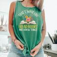 That's What I Do I Read Books And I Know Things Reading Comfort Colors Tank Top Violet