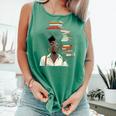 Women's Education Is Freedom Teacher Books Black History Month Comfort Colors Tank Top Violet