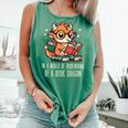 In World Of Bookworms Be Book Dragon Cute Women Kids Men Comfort Colors Tank Top Violet In World Of Bookworms Be Book Dragon Cute Women Kids Men Comfort Colors Tank Top Violet