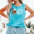 This Is My Book Character Costume Cat Men Women Kids Reading Comfort Colors Tank Top Light Green This Is My Book Character Costume Cat Men Women Kids Reading Comfort Colors Tank Top Light Green