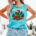 Book Dragon Christmas Reading For Fantasy Lovers Comfort Colors Tank Top Light Green