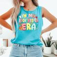 In My Book Keeper Era Librarian School Comfort Colors Tank Top Light Green