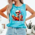 I Like My Books Spicy And My Coffee Icy Skeleton Comfort Colors Tank Top Light Green I Like My Books Spicy And My Coffee Icy Skeleton Comfort Colors Tank Top Light Green