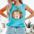 I Closed My Book To Be Here Fall Pumpkin Comfort Colors Tank Top Light Green I Closed My Book To Be Here Fall Pumpkin Comfort Colors Tank Top Light Green