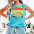 Cool Comic Book Art For Men Women Comics Book Lover Comics Comfort Colors Tank Top Light Green