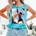 David And Goliath Bible Book Samuel King David Anime Manga Comfort Colors Tank Top Light Green