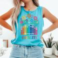 Equality Love Peace Compassion Books Protest Women Girls Kid Comfort Colors Tank Top Light Green Equality Love Peace Compassion Books Protest Women Girls Kid Comfort Colors Tank Top Light Green